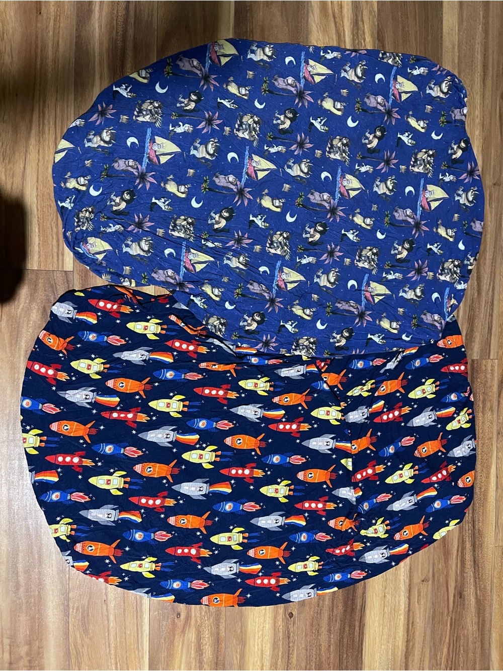 Little Sleepies Standard Crib sheet lot of 2 GUC